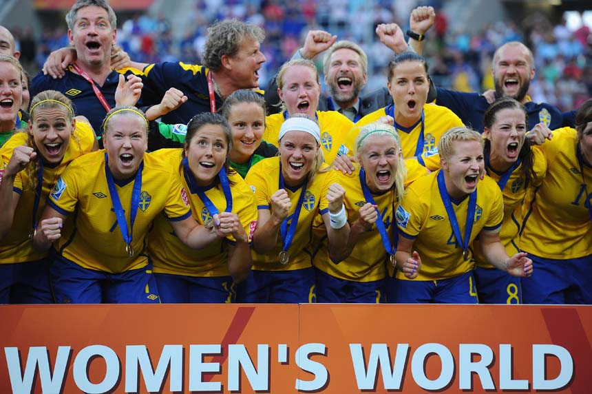 Sweden win third place at the World Cup.